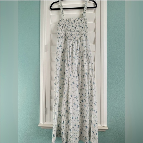 ASOS Elastic Back Floral Wide Leg Jumpsuit EUC - Picture 5 of 6